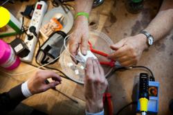 Repair Cafe at the Oak Park Arms retirement community